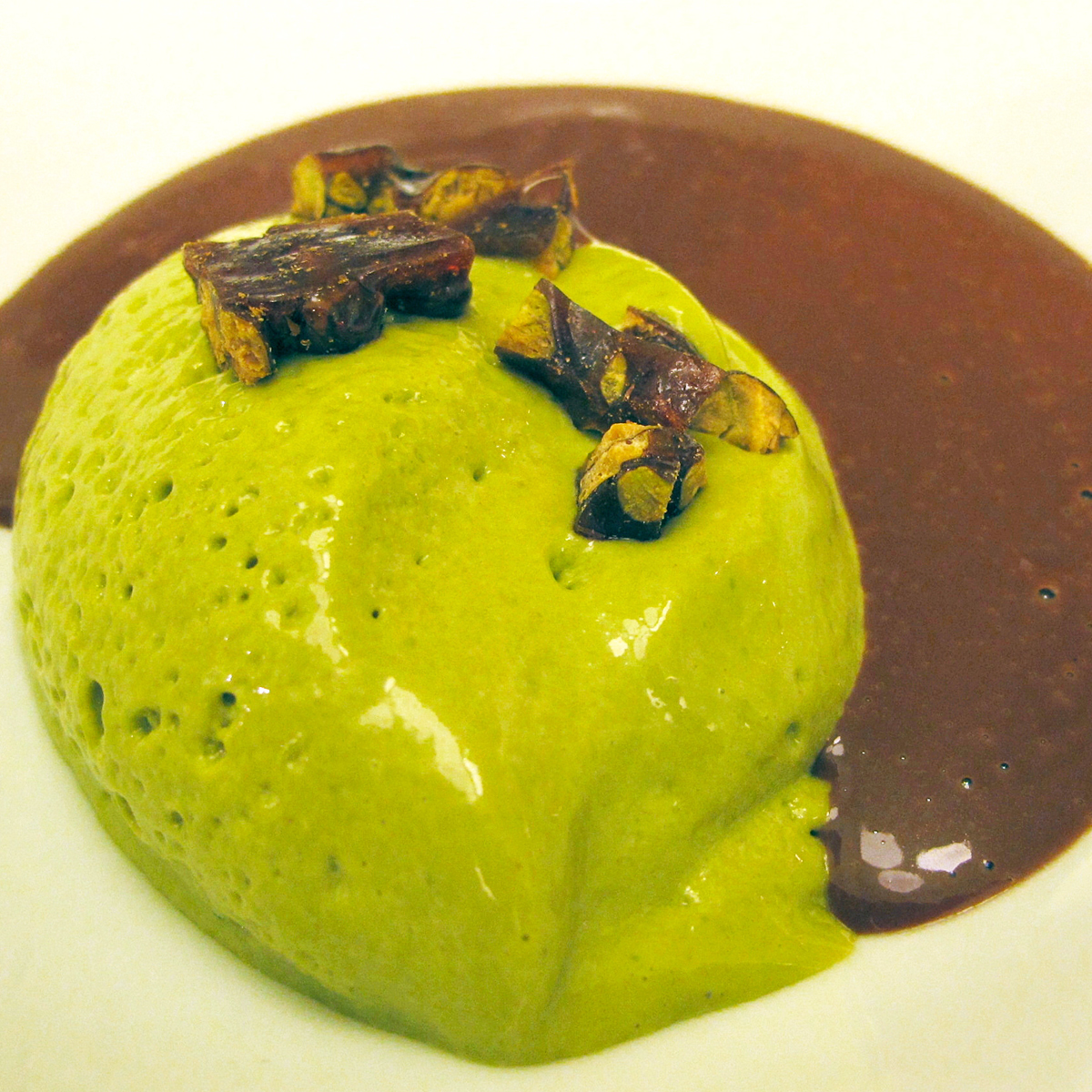 gelato, gelato alla frutta, gelato fatto in casa, gelato al pistacchio