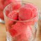 sorbetto, sorbetto alla fragola, dolci al cucchiaio, dolci estivi, dolci light