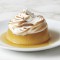 flan, flan con meringhe, dolci al cucchiaio